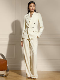 Camden jacket in linen - Lux Cream