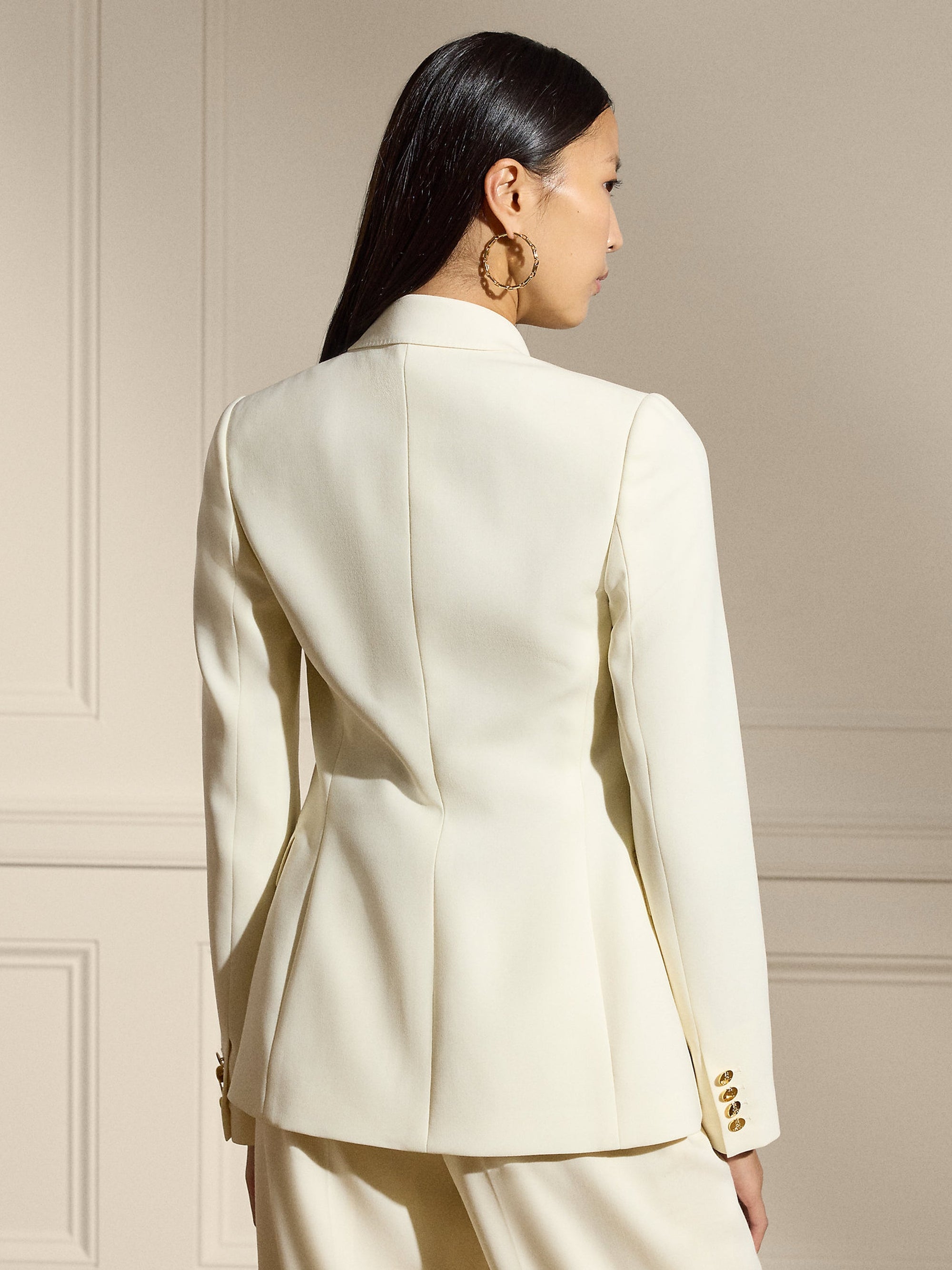 Camden jacket in linen - Lux Cream