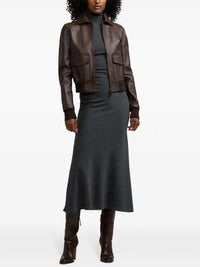 Bomber Sullivan en cuir - Luggage Brown