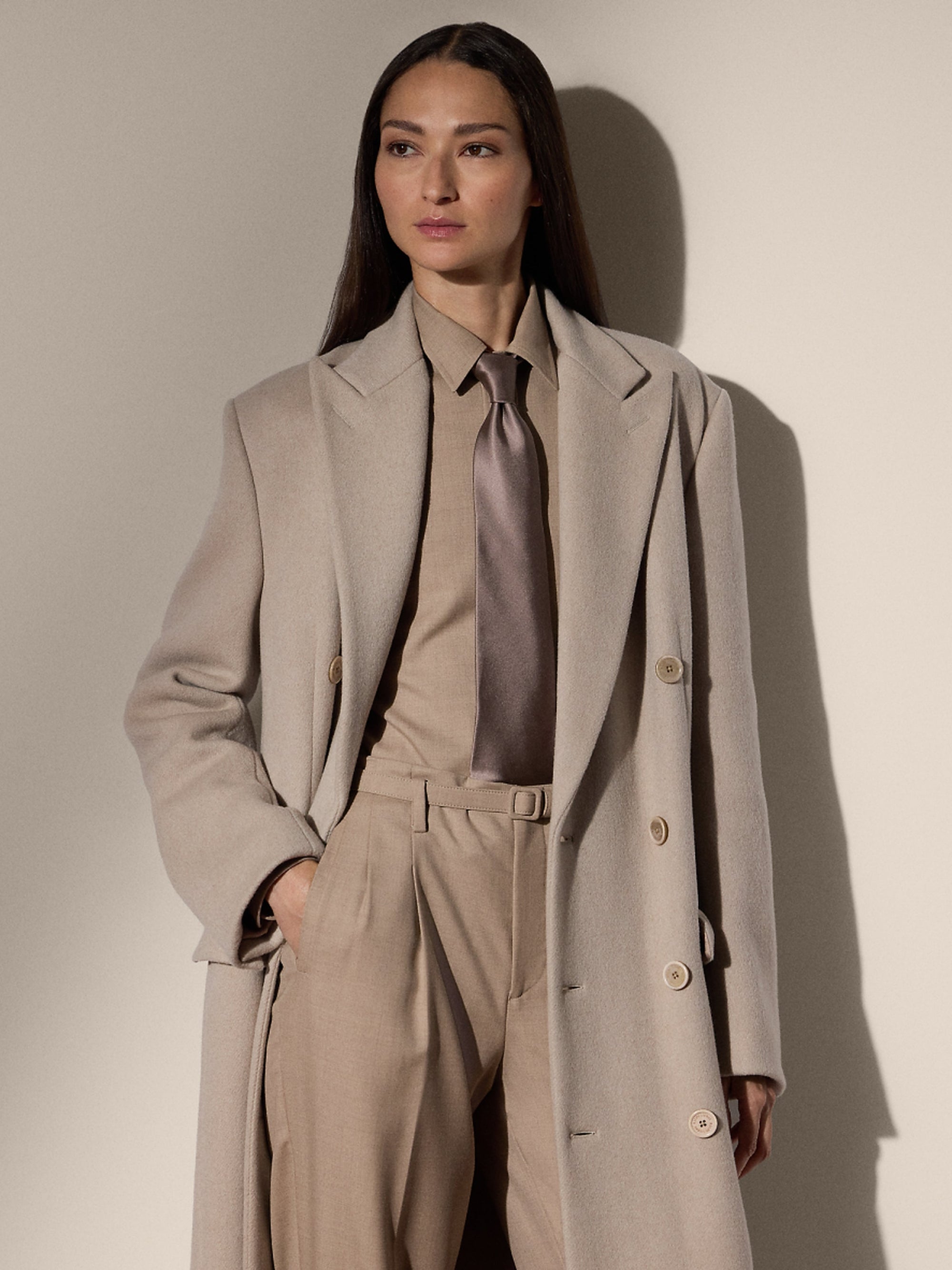 Manteau Glenna en cachemire - Mineral