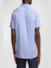 Chemise safari en sergé - Soft Blue