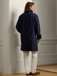 Finnely 3/4 wool pea jacket - Classic Chairman Navy