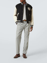 Veste Ralph Lauren Yankees en laine - Black Multi & Polo Black