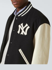 Veste Ralph Lauren Yankees en laine - Black Multi & Polo Black