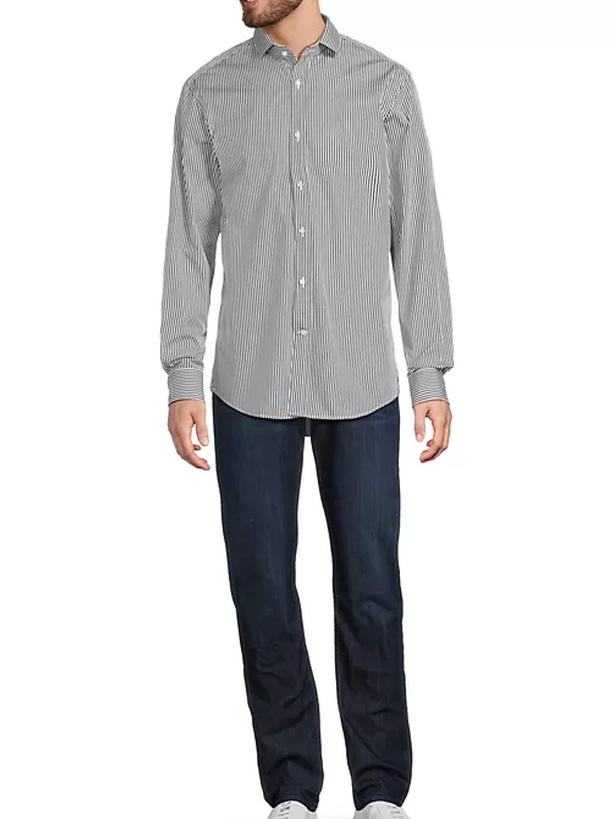 Bengal striped shirt - Grey