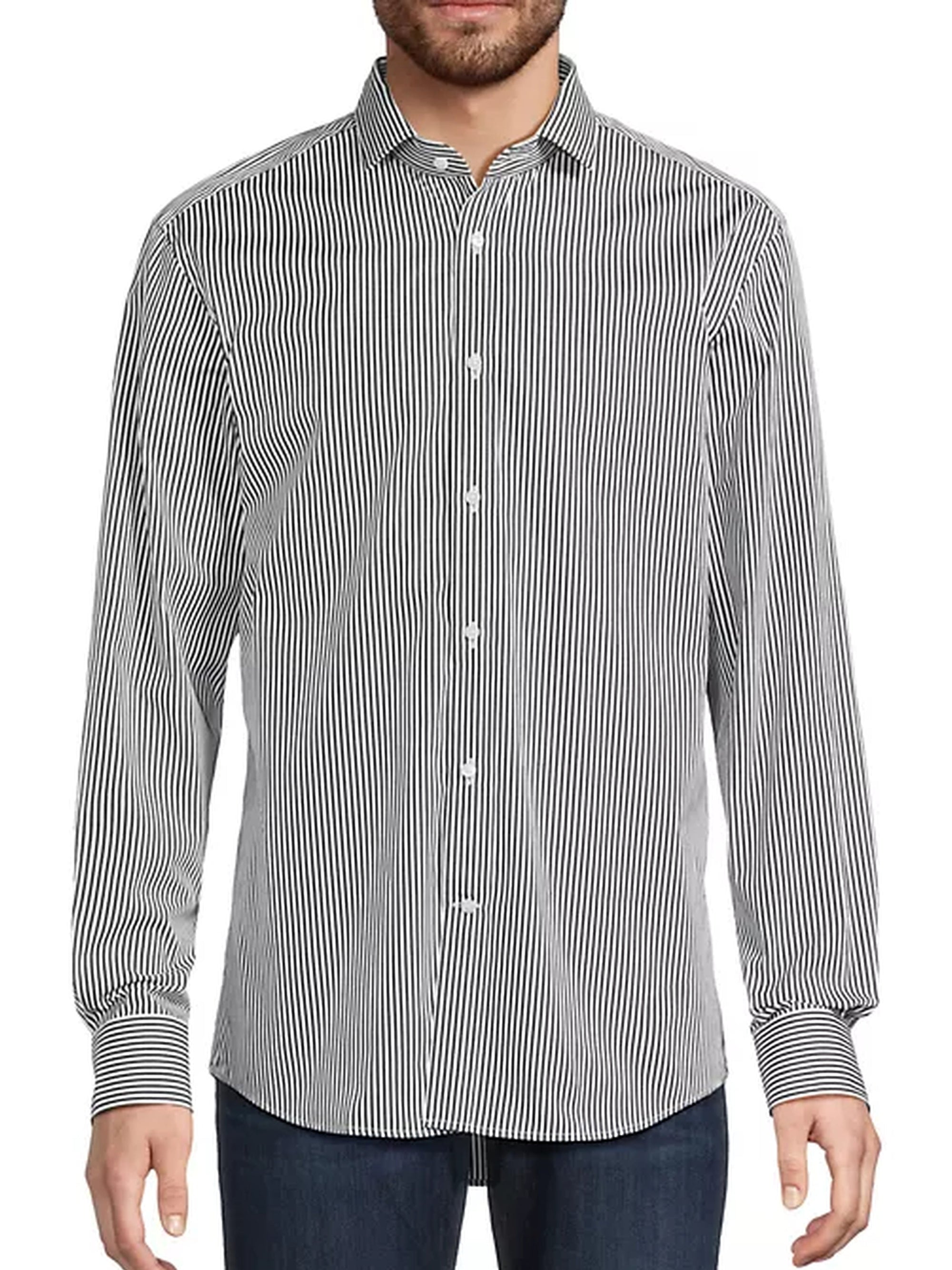 Bengal striped shirt - Grey
