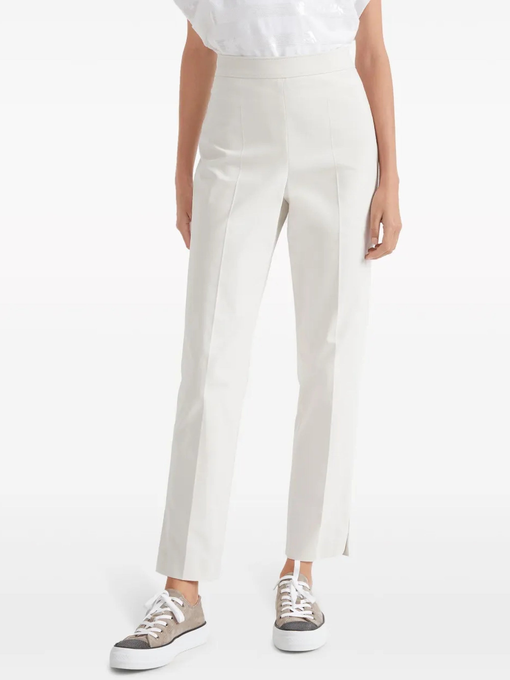 Pantalon Gregory en sergé - Deckwash White