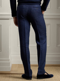 Pantalon costume Gregory en lin - Navy