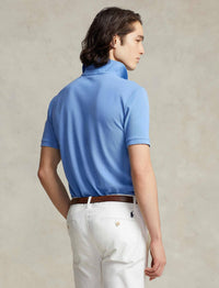 Polo coupe classique en coton piqué - Campus Blue