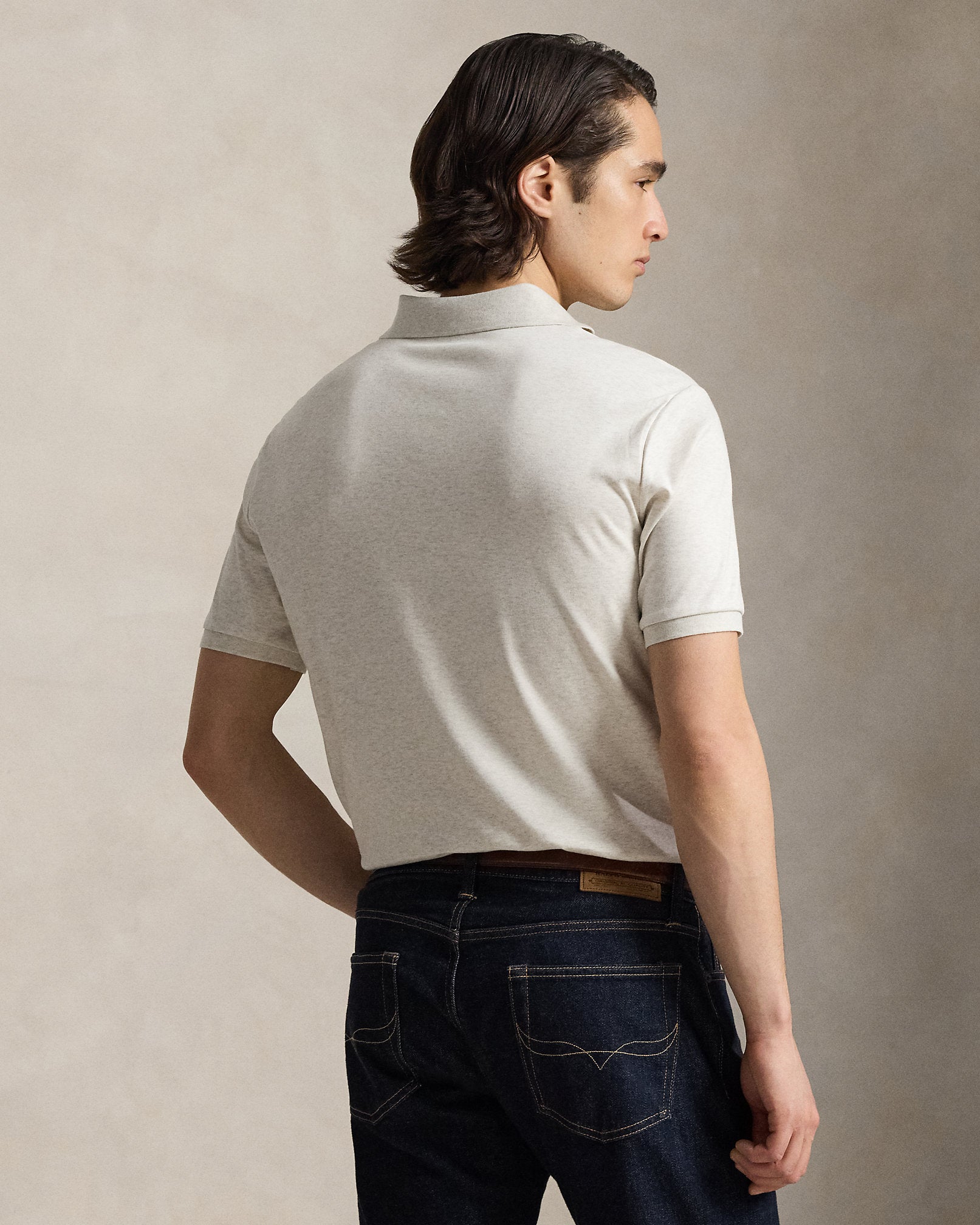 Polo coupe classique en coton piqué - State Heather