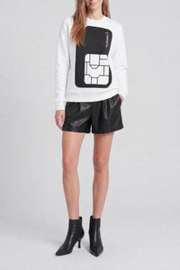 Long-sleeved jumper - Optic White