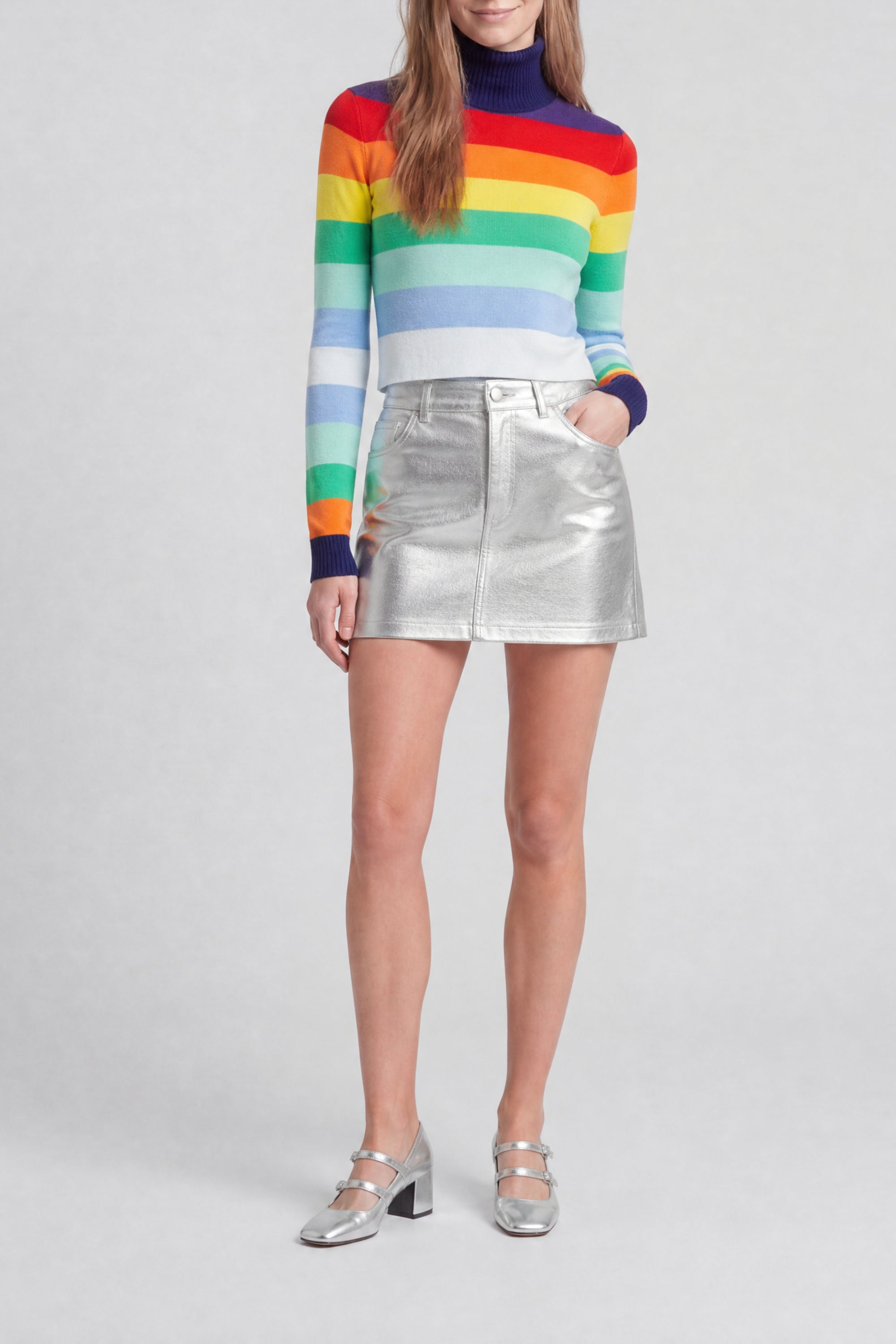 Wool stripe jumper - Rainbow Stripes