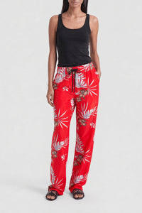 Pantalon de jogging à motif tropical - Red Hawai