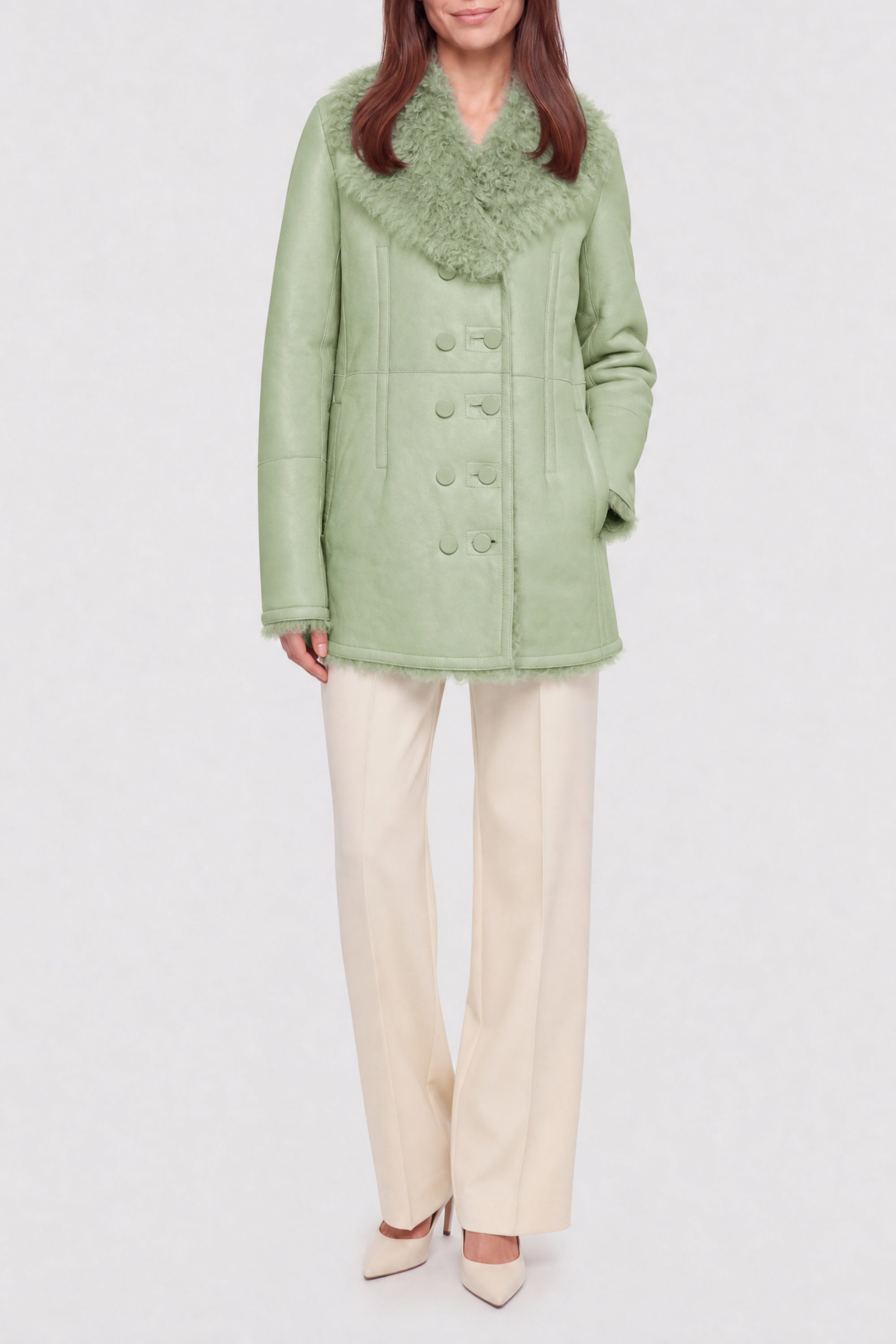 Wool jacket - Almond