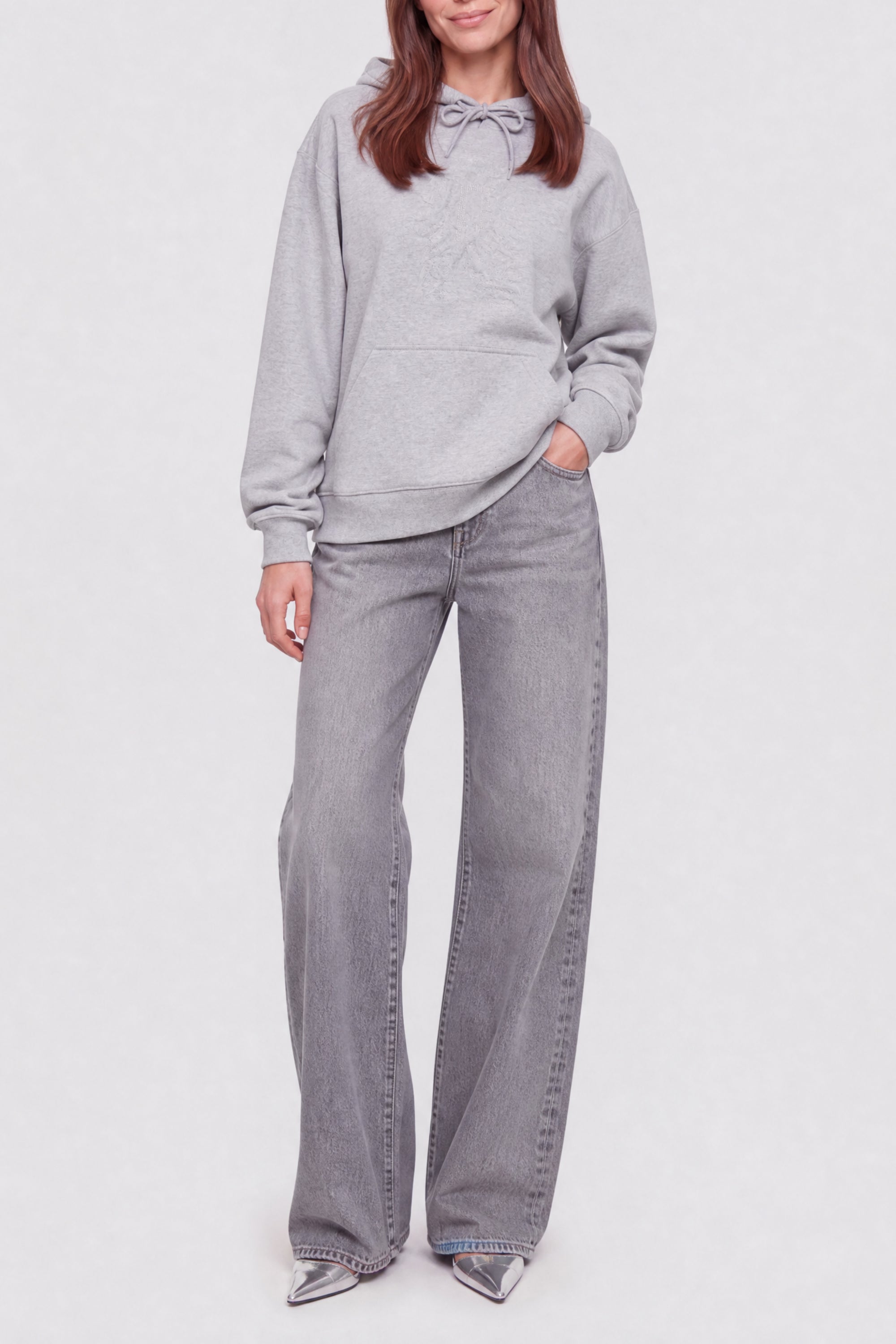 Classic hooded sweatshirt - Grey