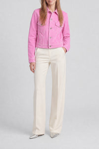 Veste en denim - Peony Pink