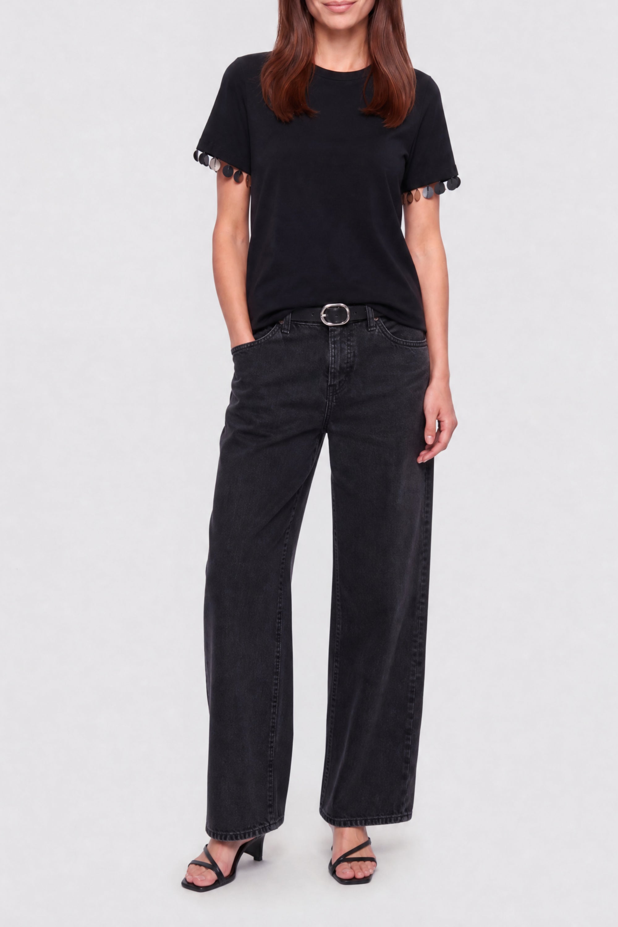 T-shirt à manches courtes - Black