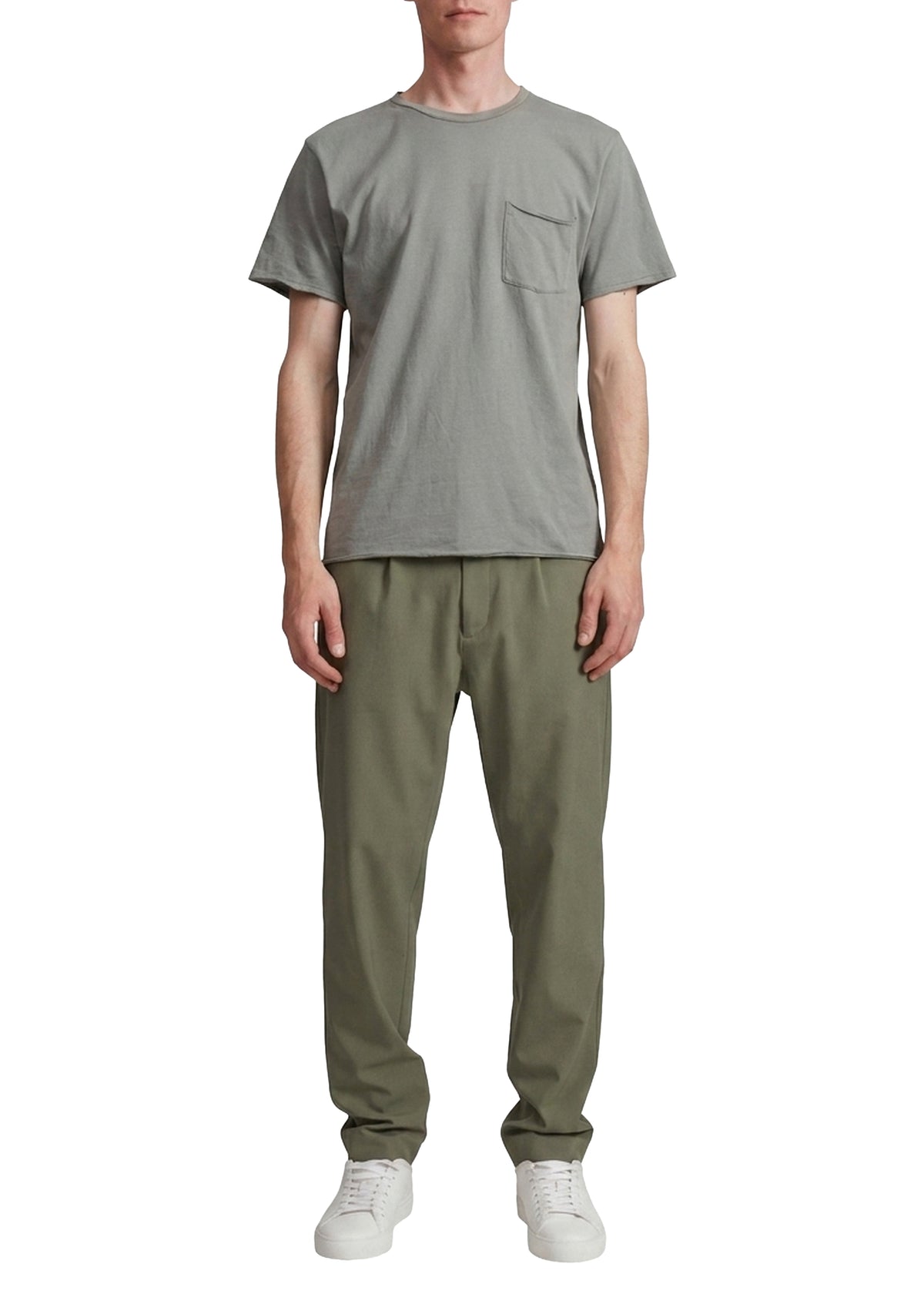 Principal Jersey Miles T-shirt - Blue-Grey