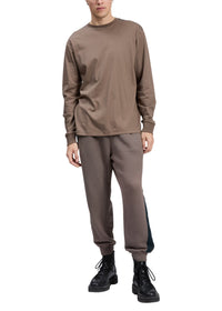 T-shirt Cliff à manches longues « Bound » - Marron