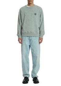 Damon round-neck jumper - Grey