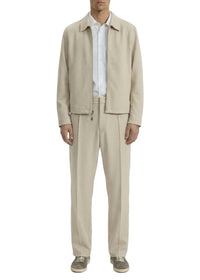 Melrose zip-up jacket - Beige