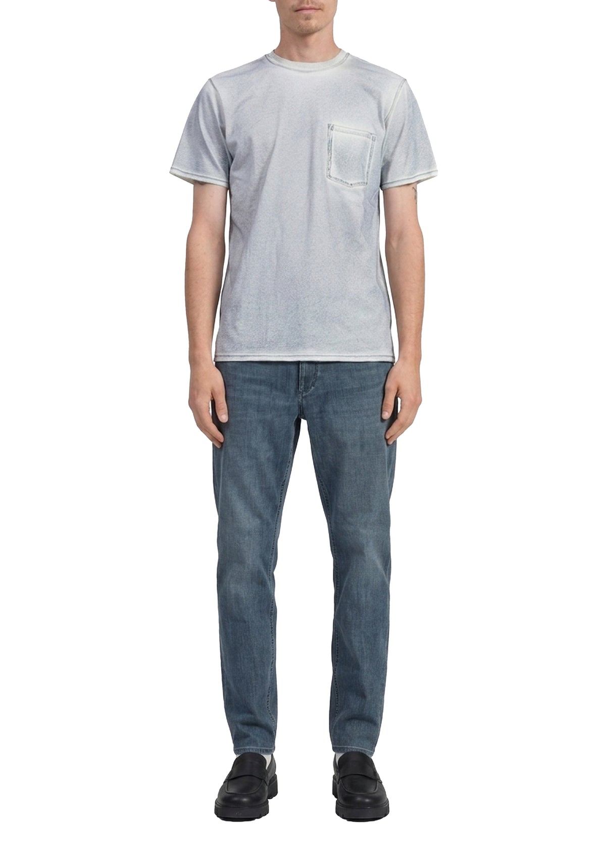 Faded short-sleeved T-shirt - Seagrey