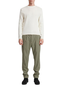 Harvey crew-neck jumper - Ivory