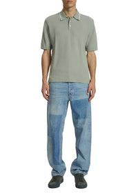 Harvey knitted polo shirt - Green