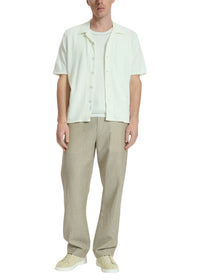 Chemise Avery à pointelle Zuma - Chalk