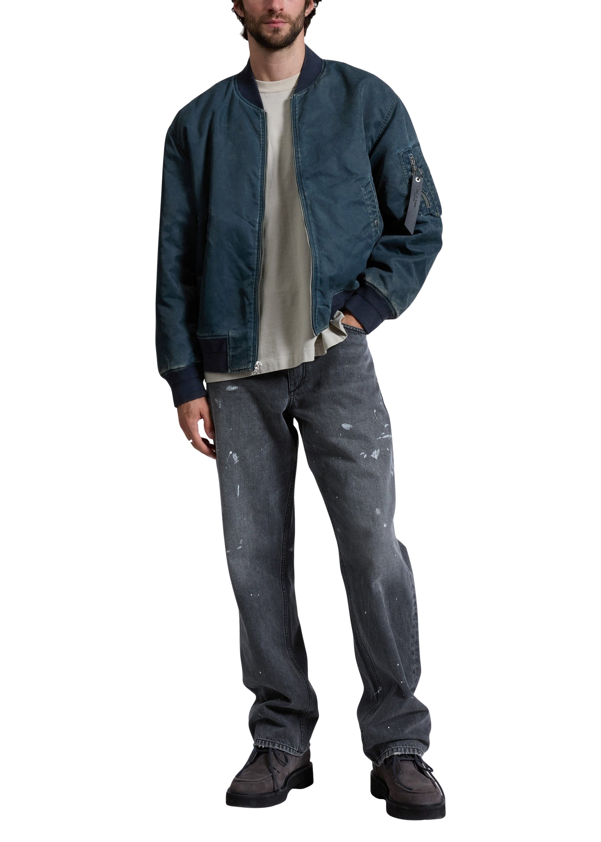 Blouson aviateur en nylon Manston - Salute