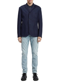 Achilles wool blazer - Navy