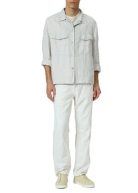 Angus linen shirt - Blue