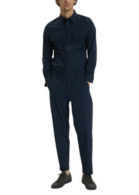 Pantalon fuselé en nylon - Navy