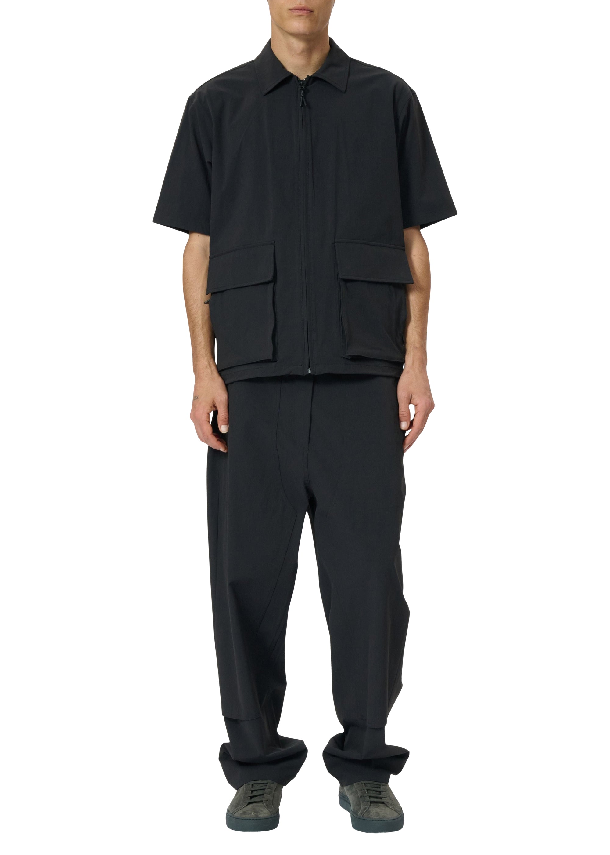 Breaker short-sleeved shirt - Black