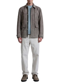 Pace suede work jacket - Desert