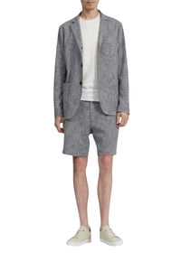 Butler blazer with patch pockets - Grey