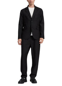 Blazer en laine ripstop Butler - Noir