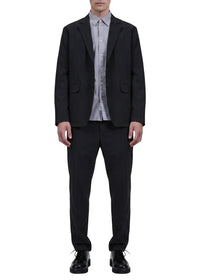 Lennox woollen trousers - Black