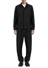 Shift ripstop wool trousers - Black