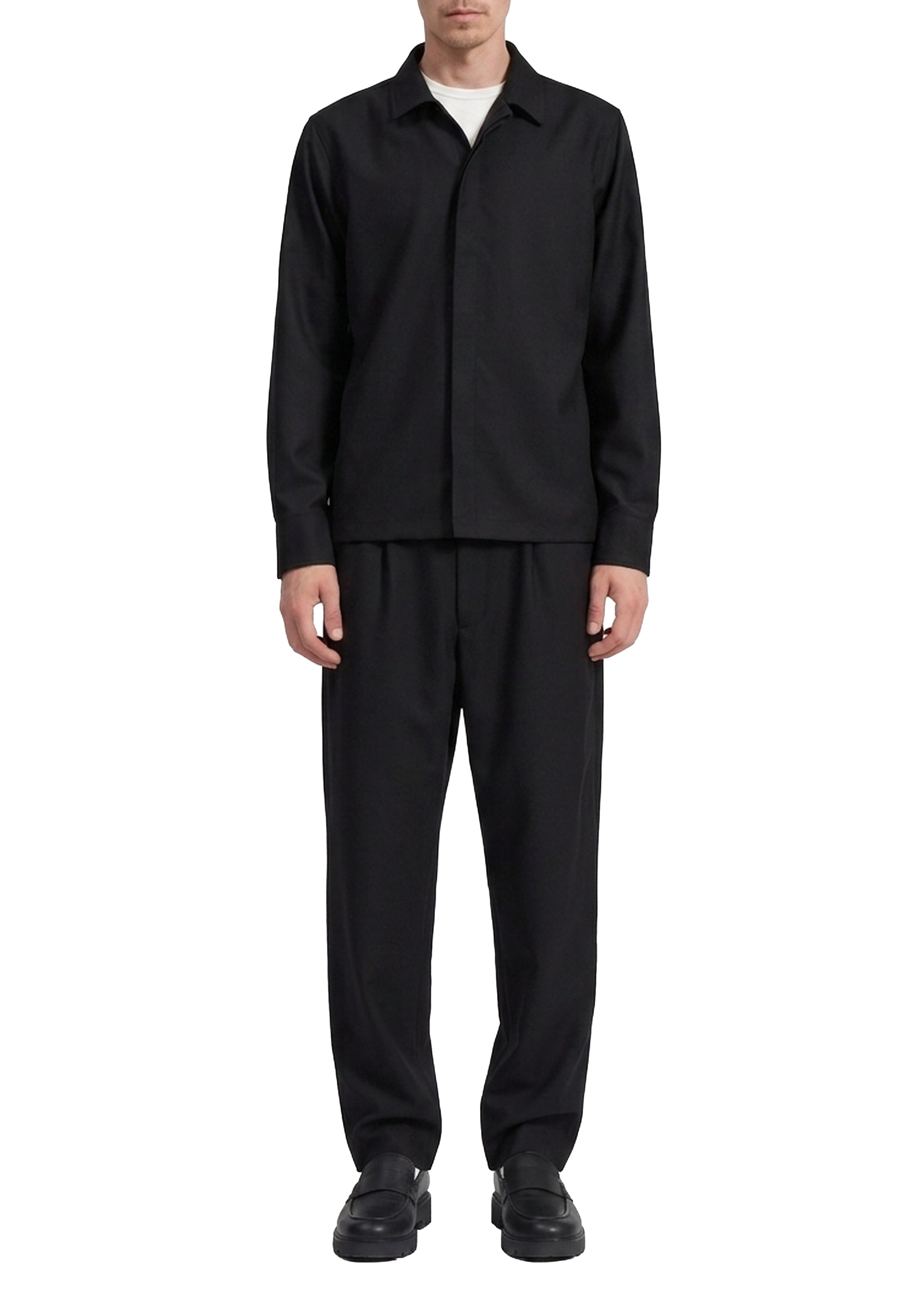 Hyde Ripstop Wool Jacket - Black