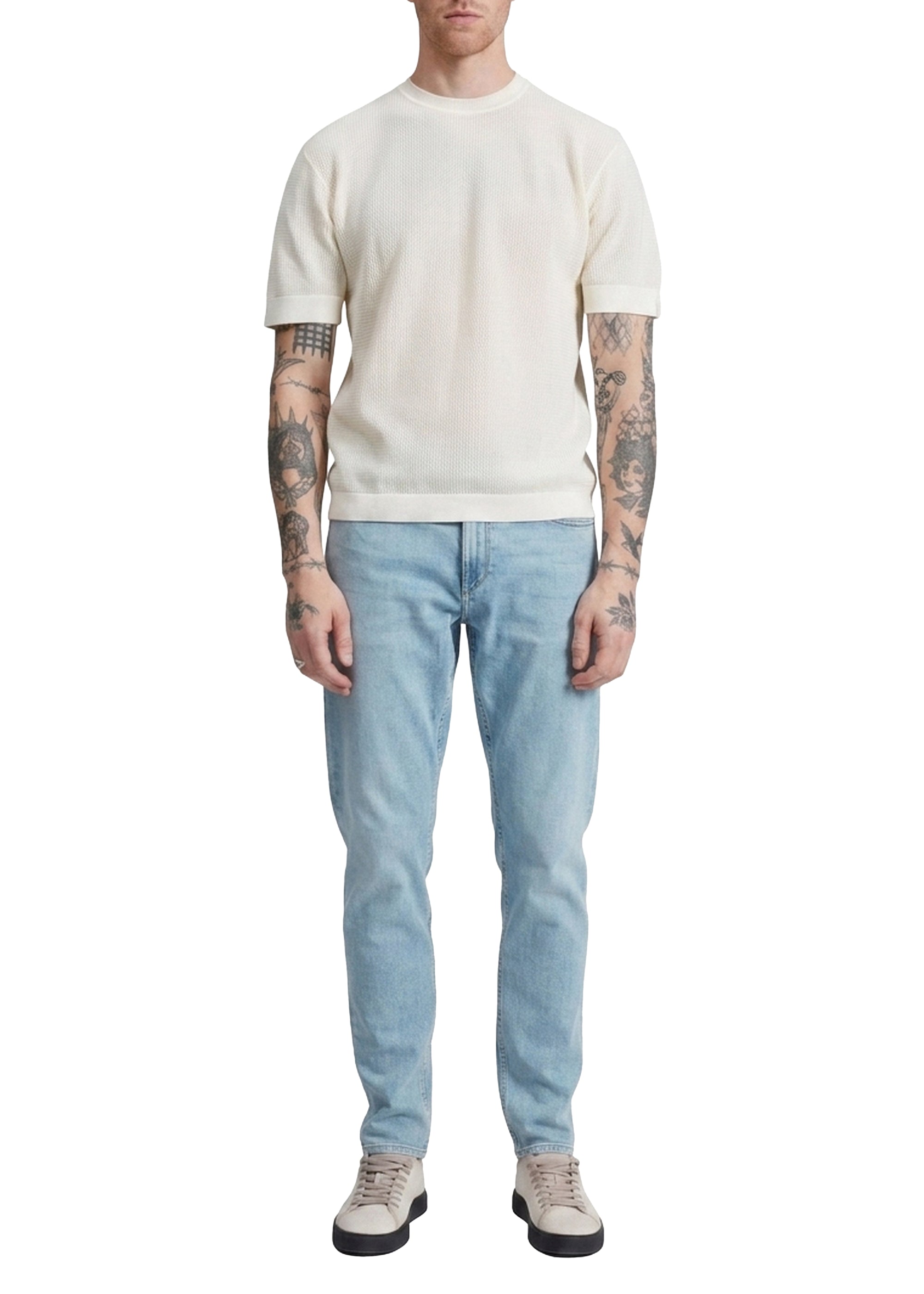 Fit 3 Stretch denim trousers - Lenox