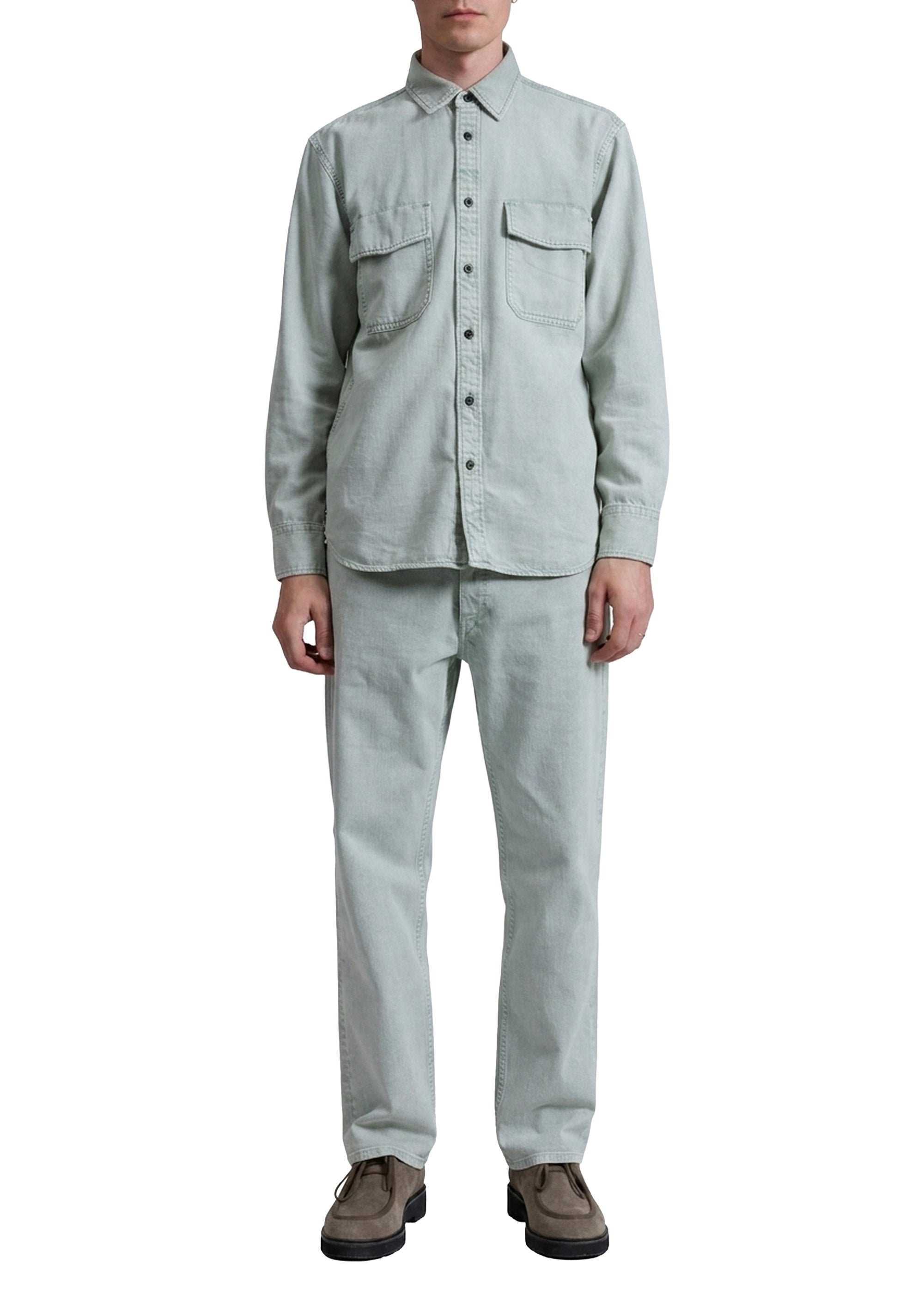 Pantalon Fit 4 Aero Stretch en denim - Bleu Gris