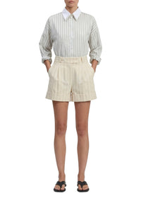 Neila striped shorts - White