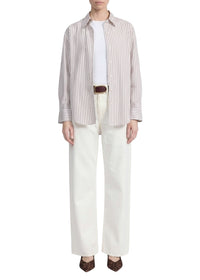 Jessica striped shirt - Ivory