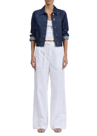Marin wide-leg trousers - White
