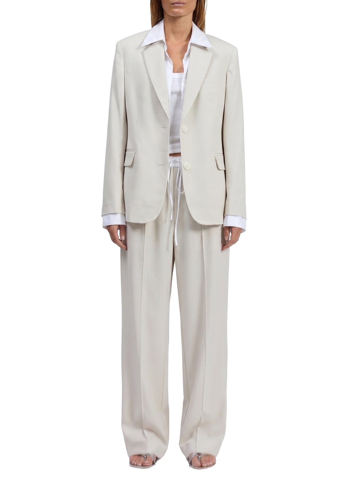 Frank wool blazer - Ivory
