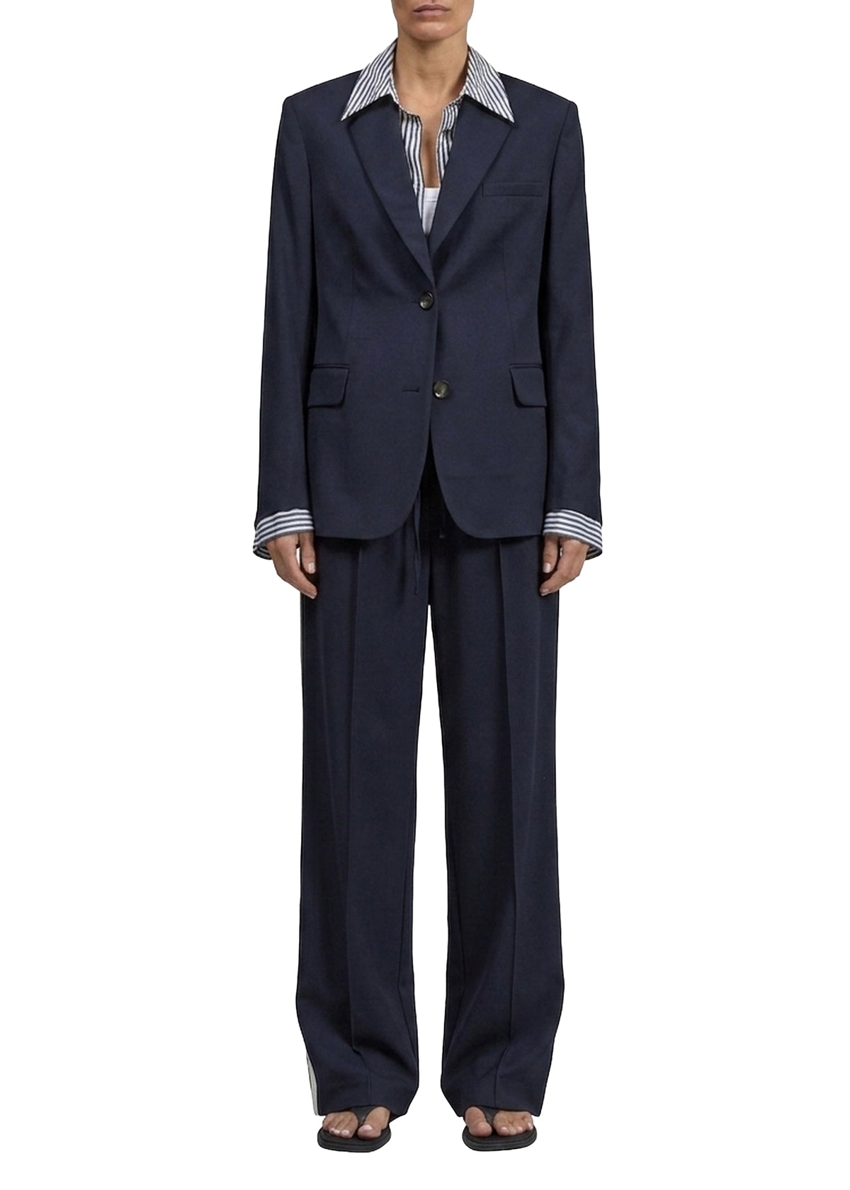 Siena wide-leg wool trousers - Sal