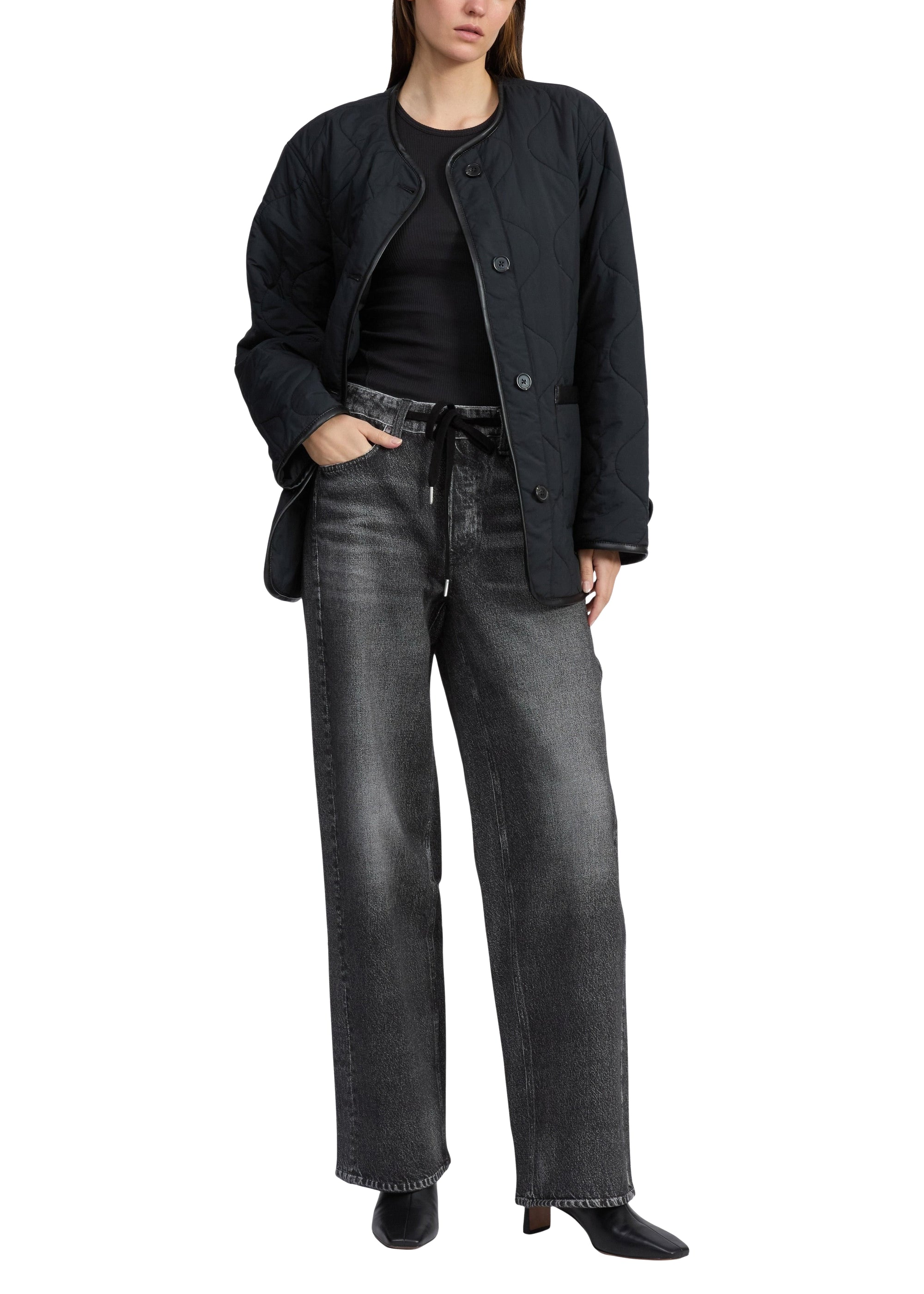 Veste matelassée Tatiana - Noir