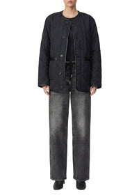 Tatiana Quilted Jacket - Black