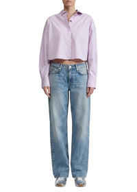 Marin Short-Sleeved Shirt - Lavender